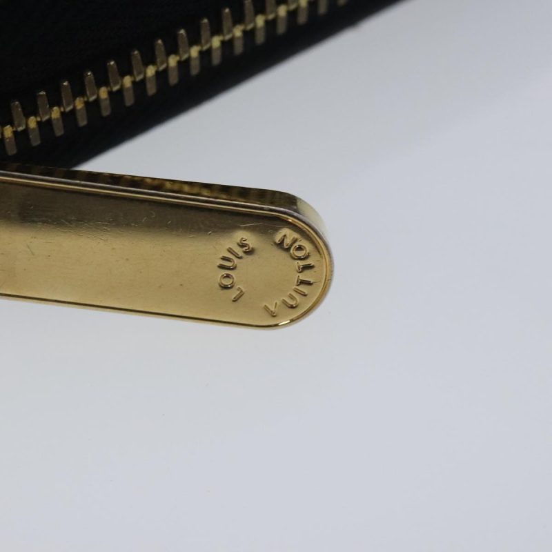 Louis Vuitton Monogram Multicolor Zippy Wallet Black M60243  94121 - Image 8
