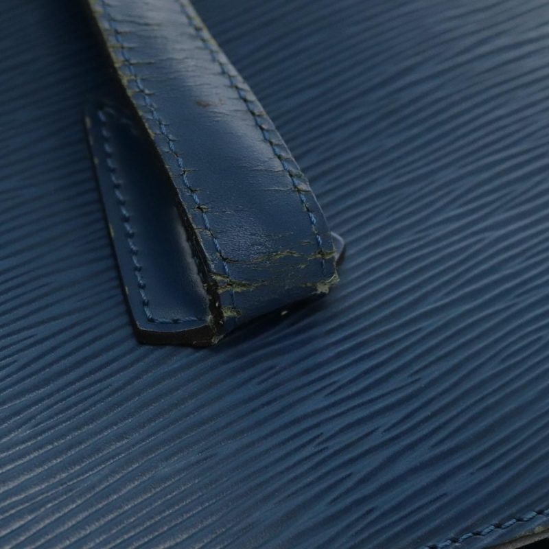 Louis Vuitton Epi Saint Jacques Shopping Shoulder Bag Blue M52275  94132 - Image 10