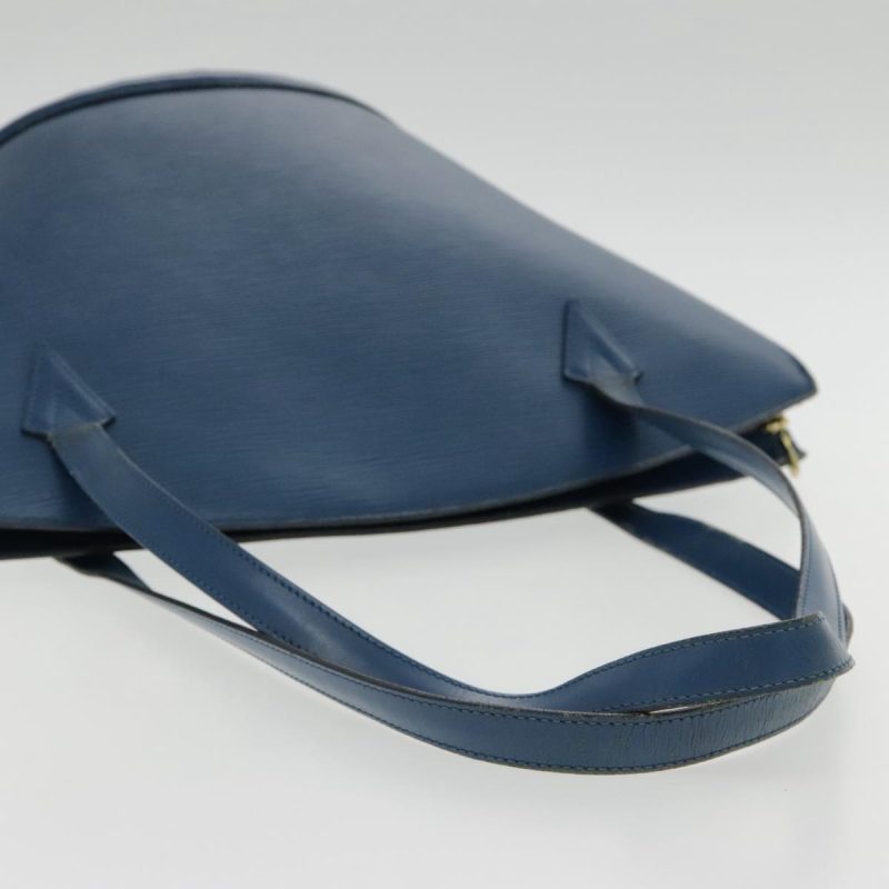Louis Vuitton Epi Saint Jacques Shopping Shoulder Bag Blue M52275  94132 - Image 7