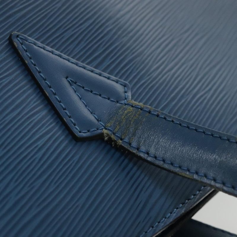 Louis Vuitton Epi Saint Jacques Shopping Shoulder Bag Blue M52275  94132 - Image 9