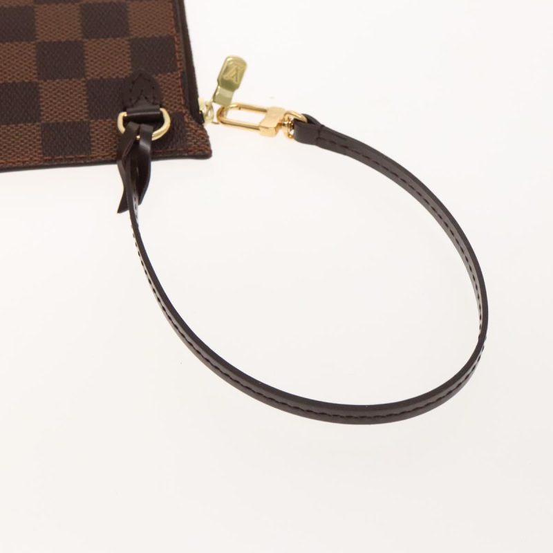 Louis Vuitton Damier Ebene Neverfull MM Pouch Accessory Pouch  94332 - Image 8