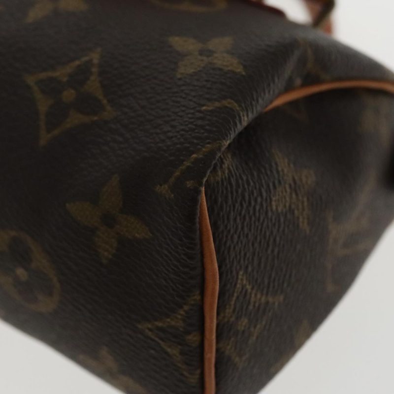 Louis Vuitton Monogram Mini Speedy Hand Bag M41534  94339 - Image 9