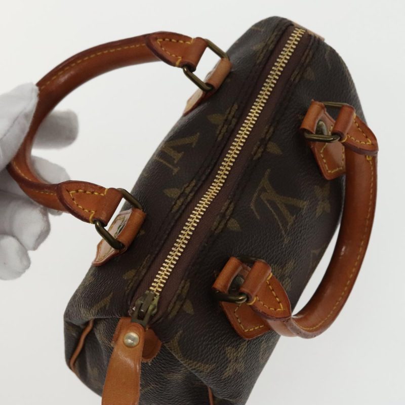 Louis Vuitton Monogram Mini Speedy Hand Bag M41534  94339 - Image 6