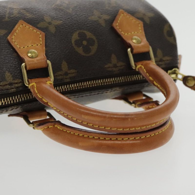 Louis Vuitton Monogram Mini Speedy Hand Bag M41534  94340 - Image 7