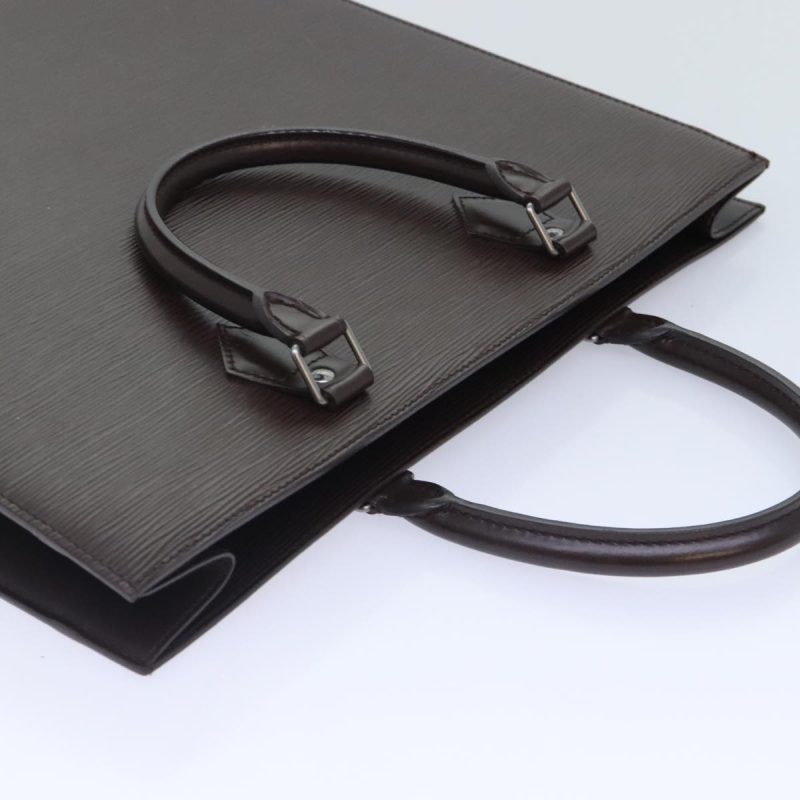 Louis Vuitton Epi Sac Plat Hand Bag Mocha Brown M5908D  94349 - Image 6