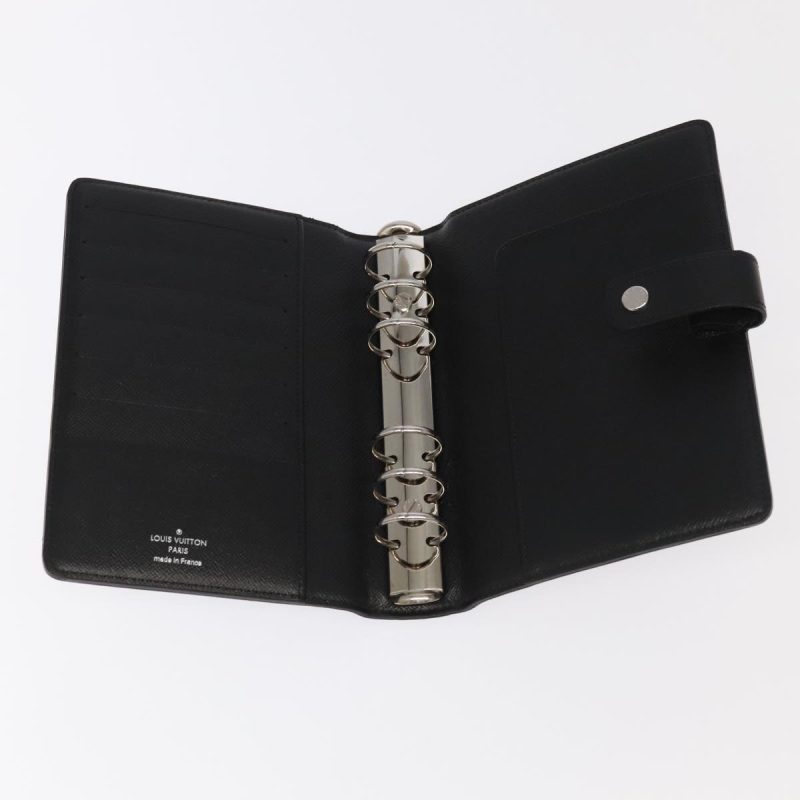 Louis Vuitton Monogram Macassar Agenda MM Day Planner Cover R21084 Auth 94356A - Image 8