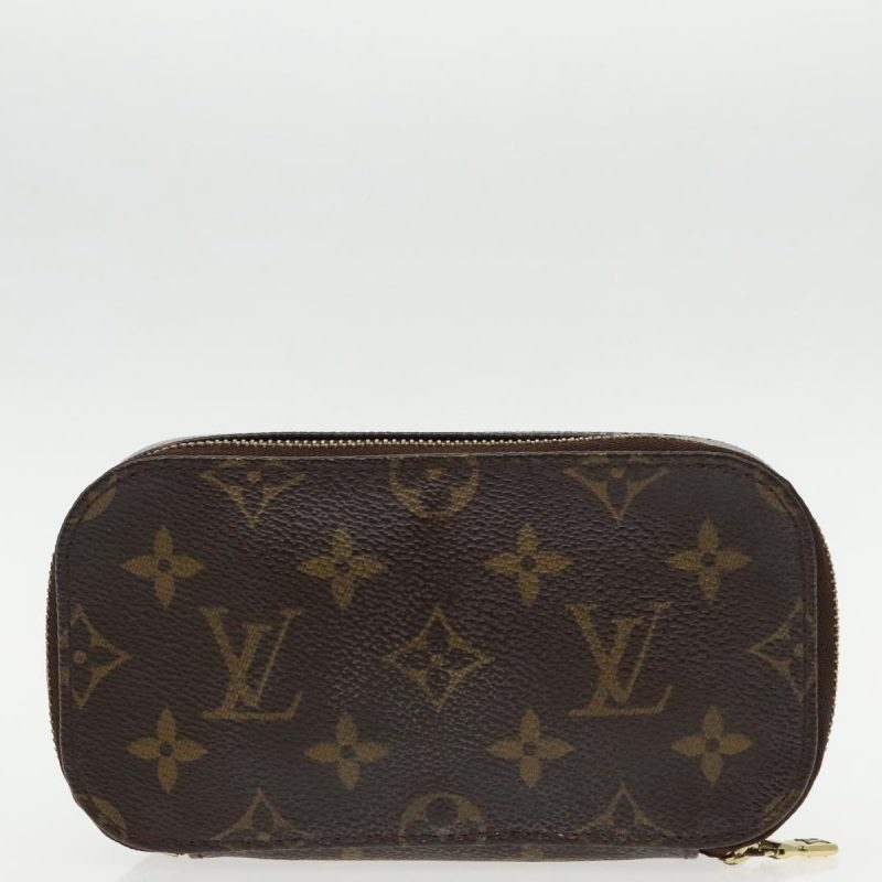 Louis Vuitton Monogram Trousse Brush PM Cosmetic Pouch M47510  94364 - Image 6