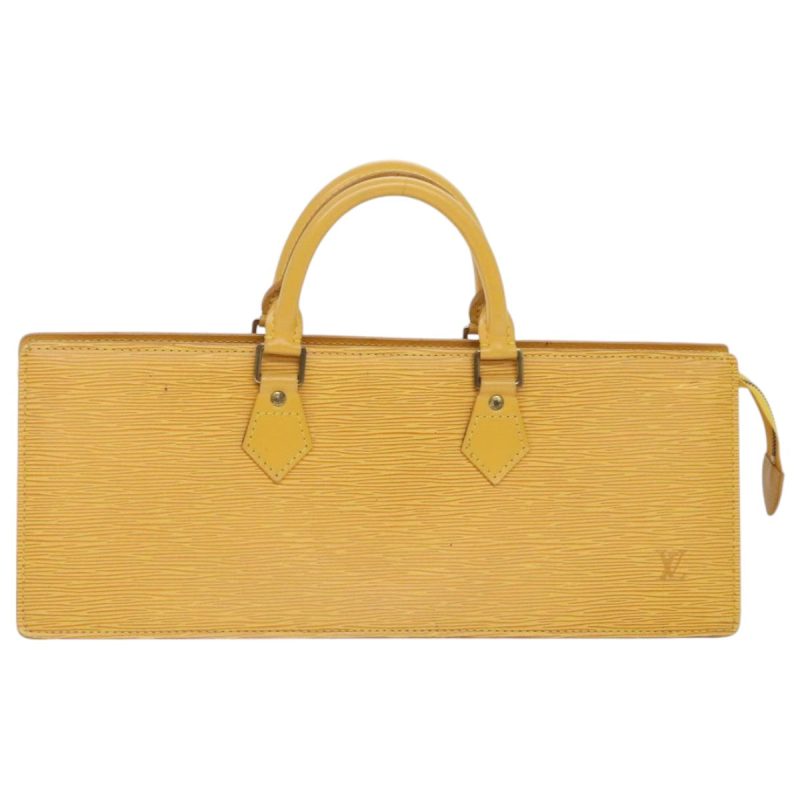 Louis Vuitton Epi Sac Triangle Hand Bag Yellow M52099  94369 - Image 2