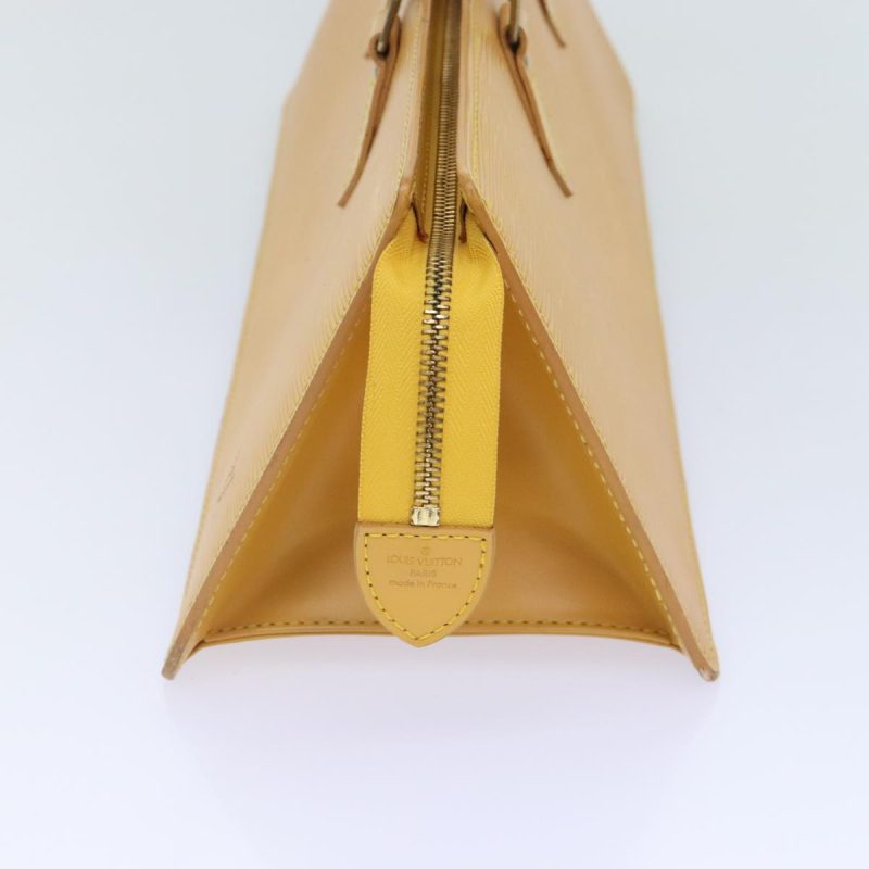 Louis Vuitton Epi Sac Triangle Hand Bag Yellow M52099  94369 - Image 5