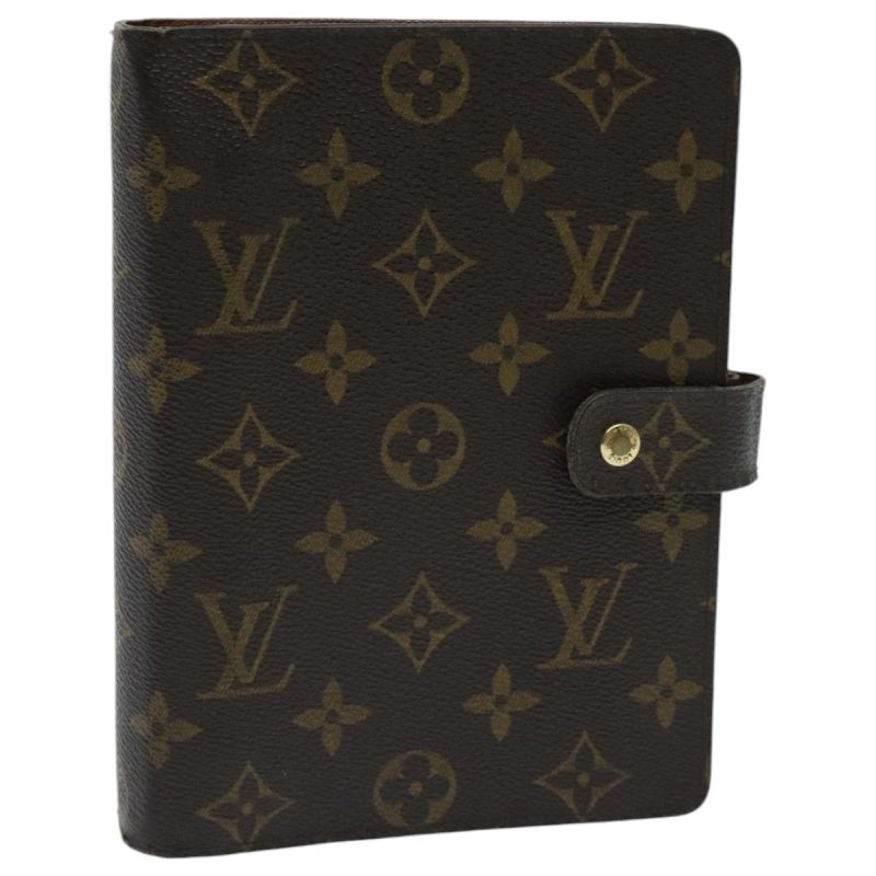 Louis Vuitton Monogram Agenda MM Day Planner Cover R20105  94372