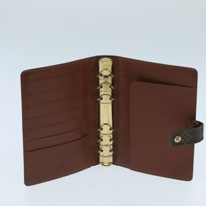 Louis Vuitton Monogram Agenda MM Day Planner Cover R20105  94372 - Image 10