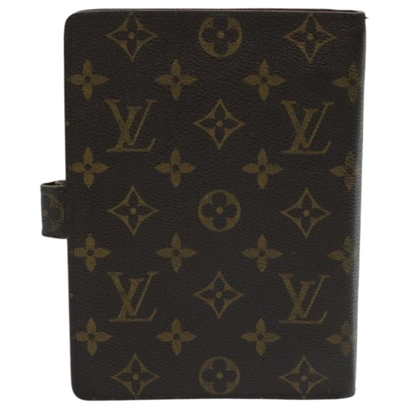 Louis Vuitton Monogram Agenda MM Day Planner Cover R20105  94372 - Image 2