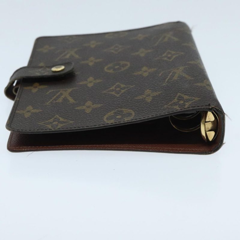 Louis Vuitton Monogram Agenda MM Day Planner Cover R20105  94372 - Image 3