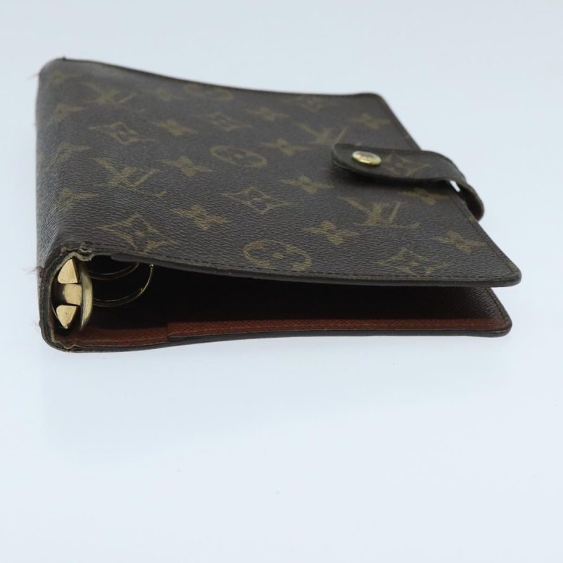 Louis Vuitton Monogram Agenda MM Day Planner Cover R20105  94372 - Image 4