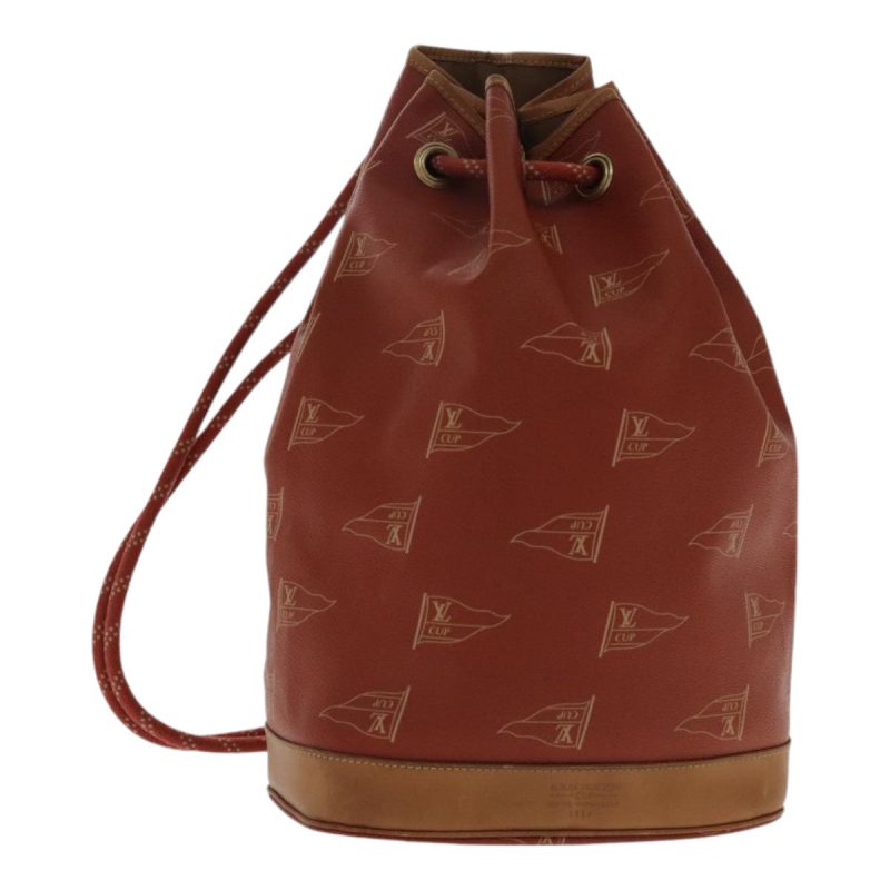 Louis Vuitton LV CUP Saint Tropez Shoulder Bag Red M80026  94376
