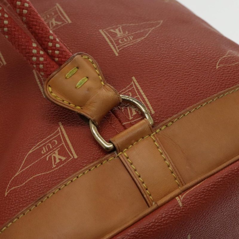 Louis Vuitton LV CUP Saint Tropez Shoulder Bag Red M80026  94376 - Image 9