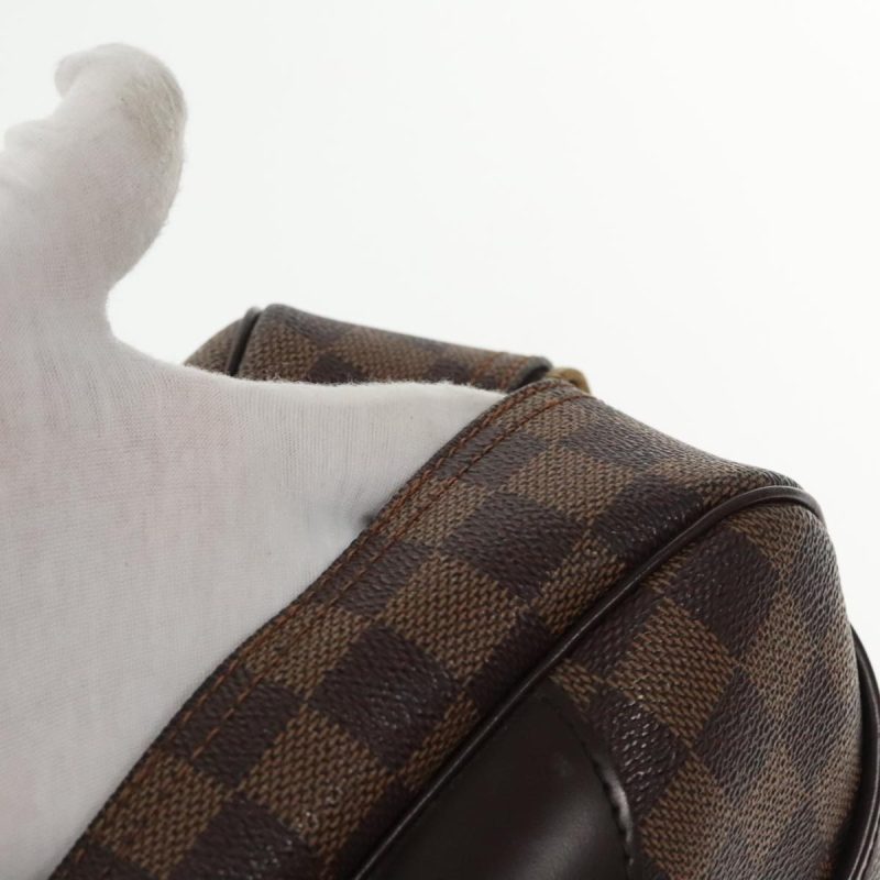 Louis Vuitton Damier Ebene Deauville Hand Bag SPO N47272  94378 - Image 9