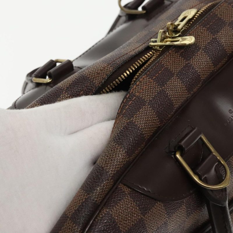 Louis Vuitton Damier Ebene Deauville Hand Bag SPO N47272  94378 - Image 10