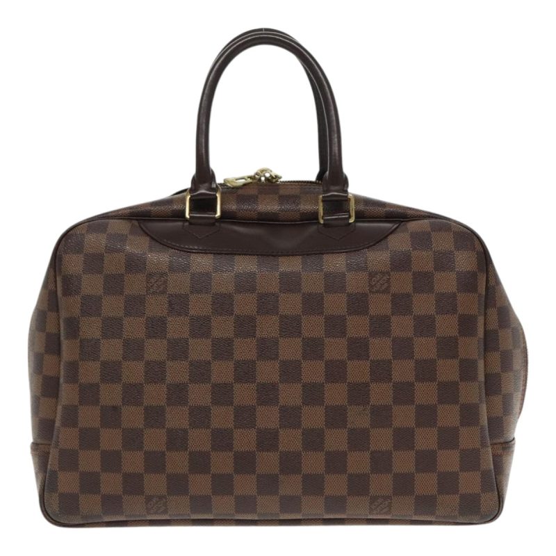 Louis Vuitton Damier Ebene Deauville Hand Bag SPO N47272  94378 - Image 2