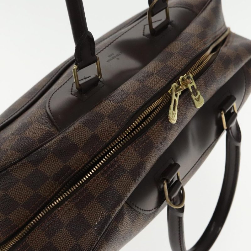 Louis Vuitton Damier Ebene Deauville Hand Bag SPO N47272  94378 - Image 6