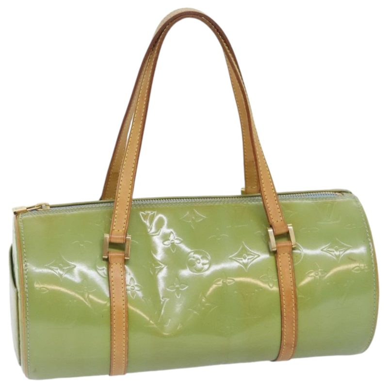Louis Vuitton Monogram Vernis Bedford Hand Bag Baby Blue M91007  94383