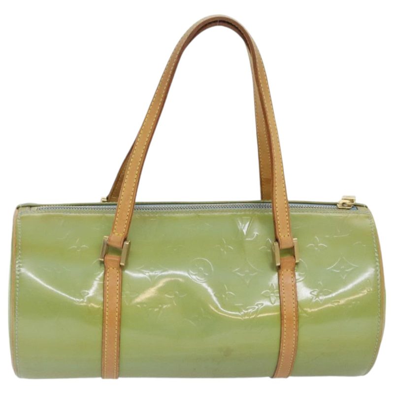 Louis Vuitton Monogram Vernis Bedford Hand Bag Baby Blue M91007  94383 - Image 2