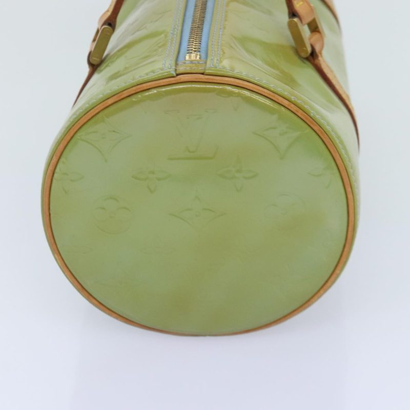 Louis Vuitton Monogram Vernis Bedford Hand Bag Baby Blue M91007  94383 - Image 3