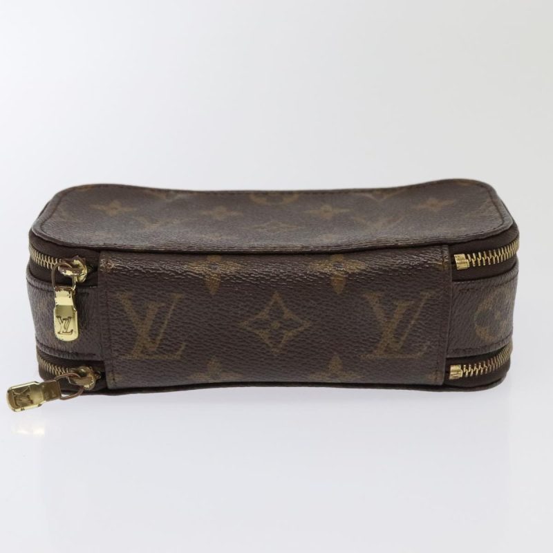 Louis Vuitton Monogram Trousse Brush PM Cosmetic Pouch M47510  94531 - Image 6