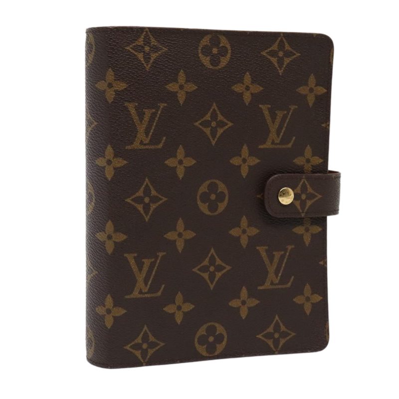 Louis Vuitton Monogram Agenda MM Day Planner Cover R20105  94534