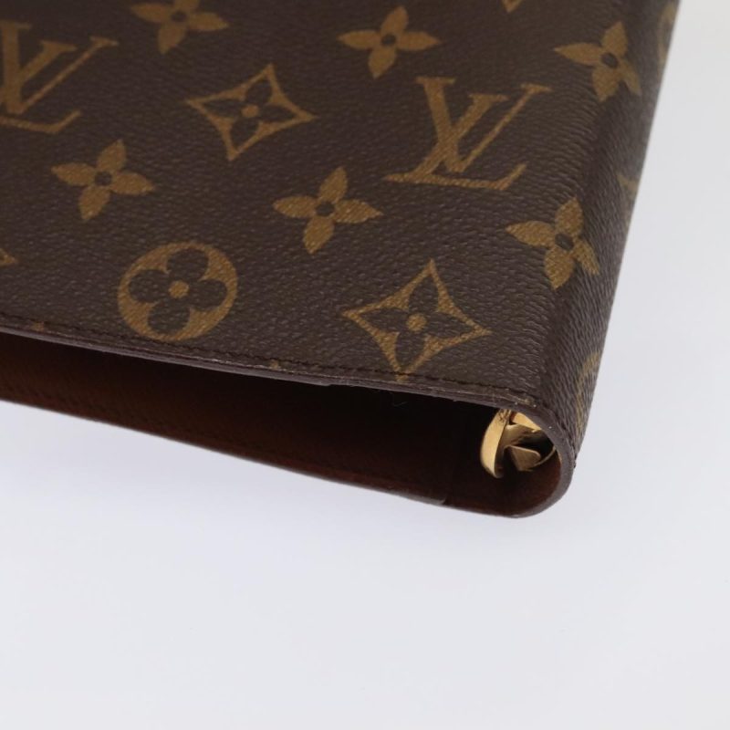 Louis Vuitton Monogram Agenda MM Day Planner Cover R20105  94534 - Image 10