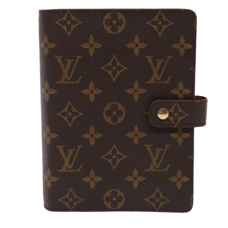 Louis Vuitton Monogram Agenda MM Day Planner Cover R20105  94534 - Image 2