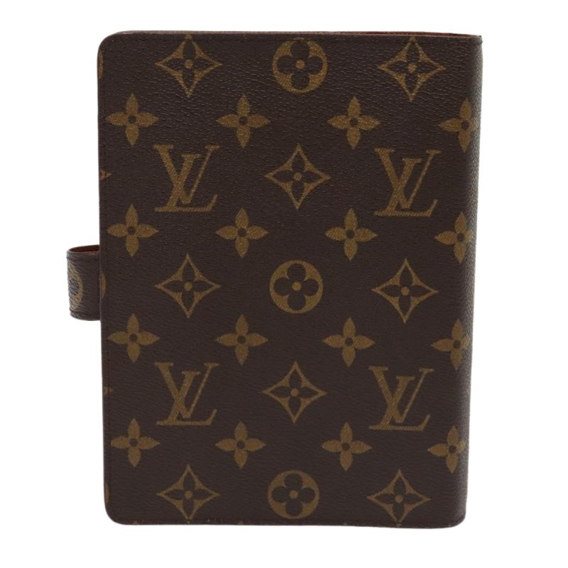 Louis Vuitton Monogram Agenda MM Day Planner Cover R20105  94534 - Image 3