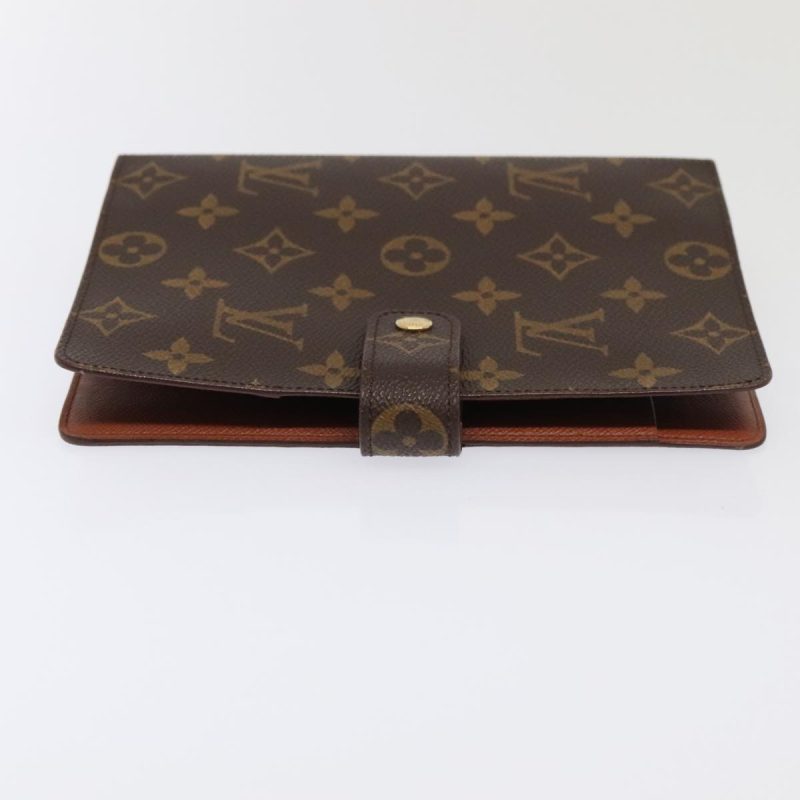 Louis Vuitton Monogram Agenda MM Day Planner Cover R20105  94534 - Image 4