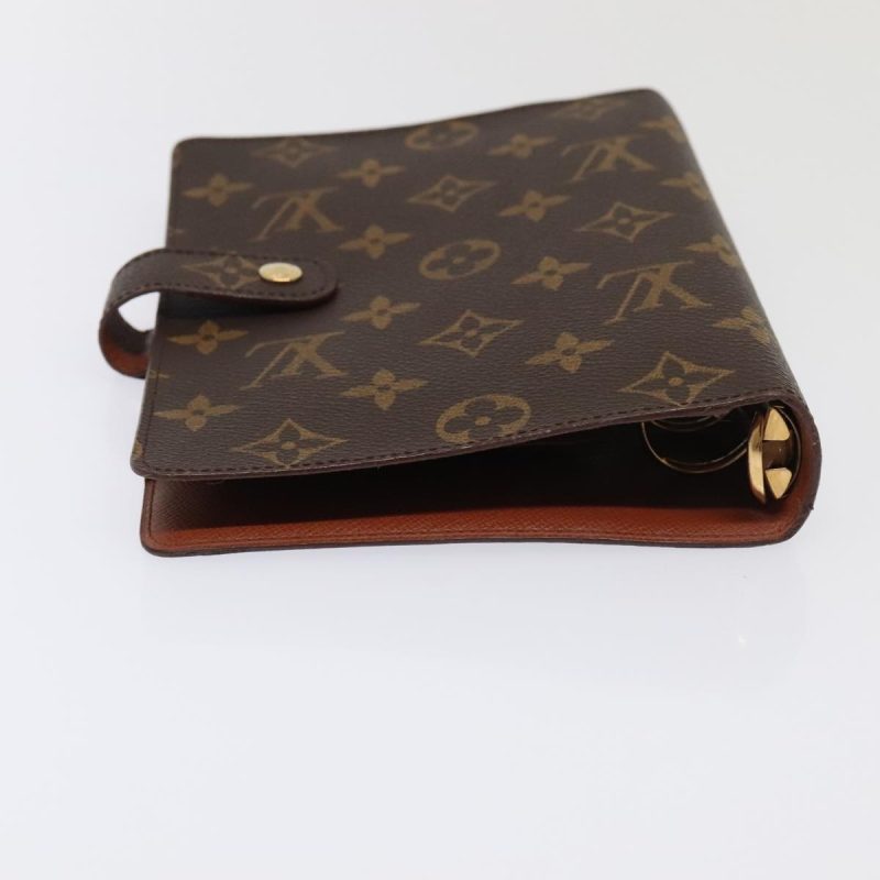 Louis Vuitton Monogram Agenda MM Day Planner Cover R20105  94534 - Image 6