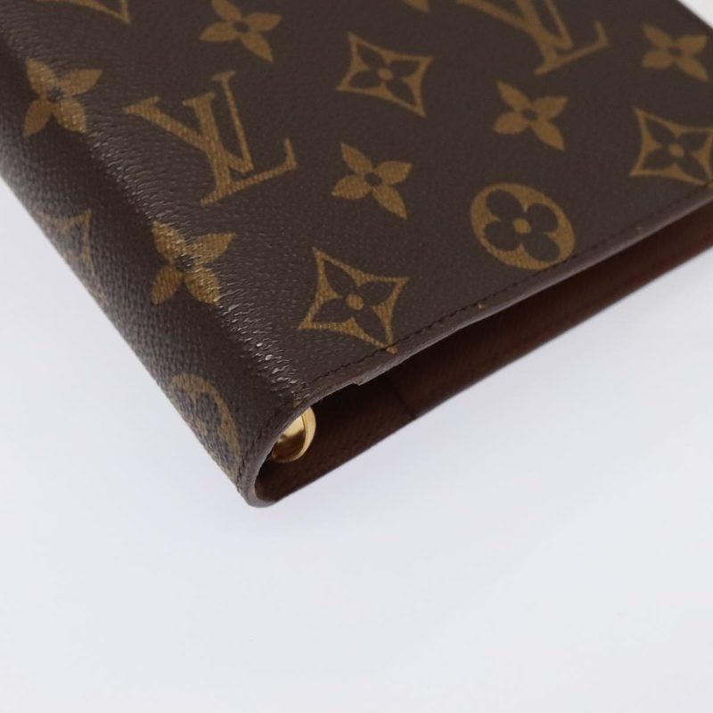 Louis Vuitton Monogram Agenda MM Day Planner Cover R20105  94534 - Image 9