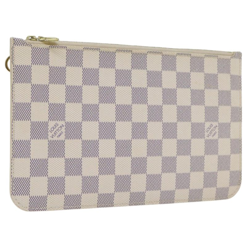Louis Vuitton Damier Azur Neverfull MM Pouch Pouch  94539