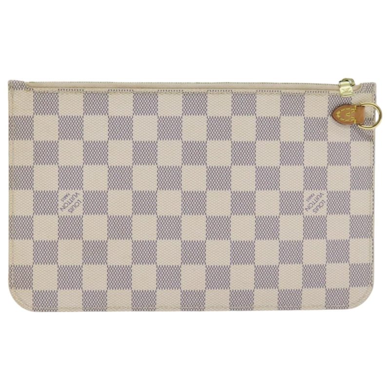 Louis Vuitton Damier Azur Neverfull MM Pouch Pouch  94539 - Image 2