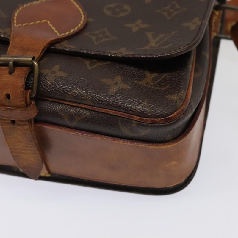 Louis Vuitton Monogram Cartouchiere MM Shoulder Bag M51253  94555 - Image 10
