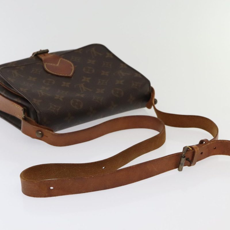 Louis Vuitton Monogram Cartouchiere MM Shoulder Bag M51253  94555 - Image 7