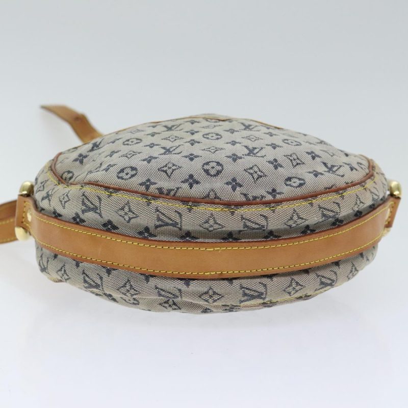 Louis Vuitton Monogram Mini Jeanne GM Shoulder Bag Blue M92000  94564 - Image 5