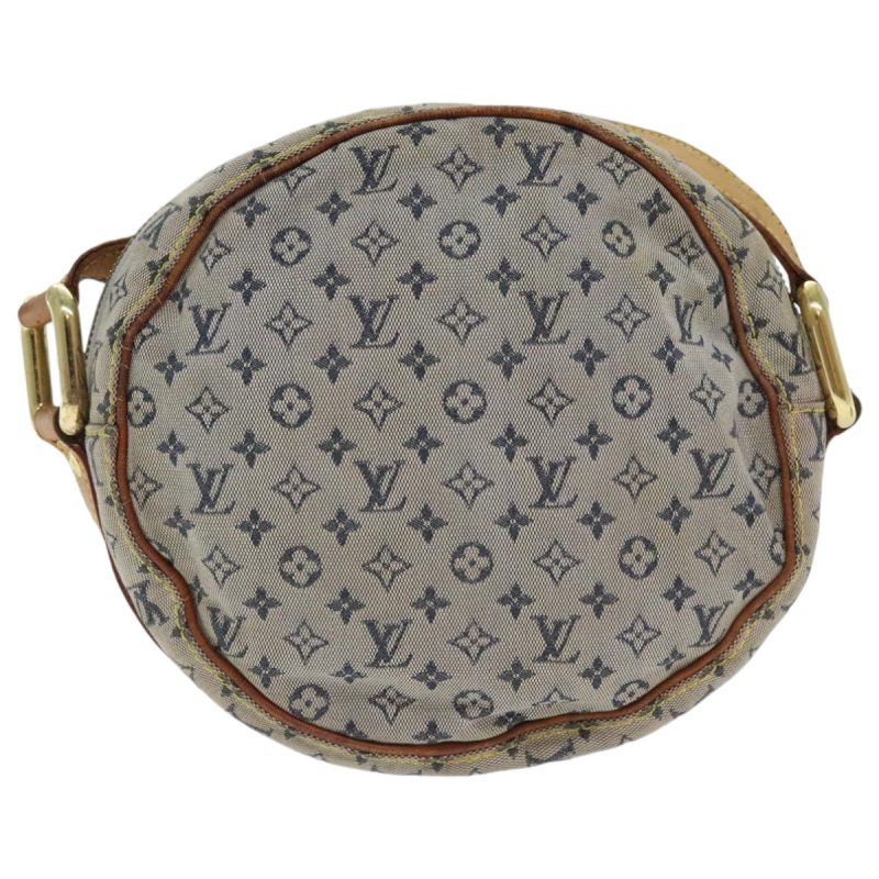 Louis Vuitton Monogram Mini Jeanne GM Shoulder Bag Blue M92000  94564 - Image 2