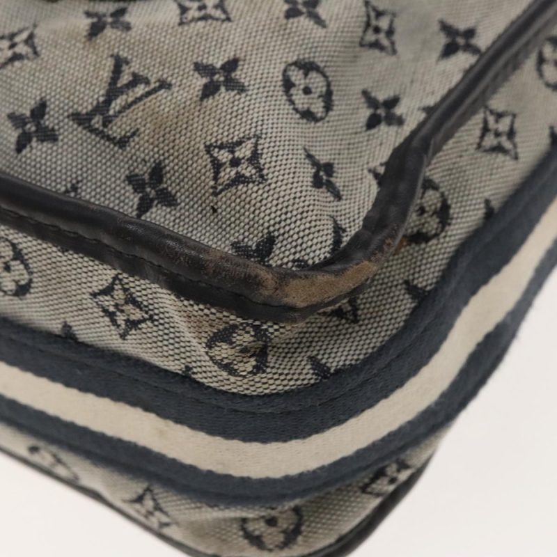 Louis Vuitton Monogram Mini Buzas Marie Kate Shoulder Bag Blue M92320 Auth 94595 - Image 9