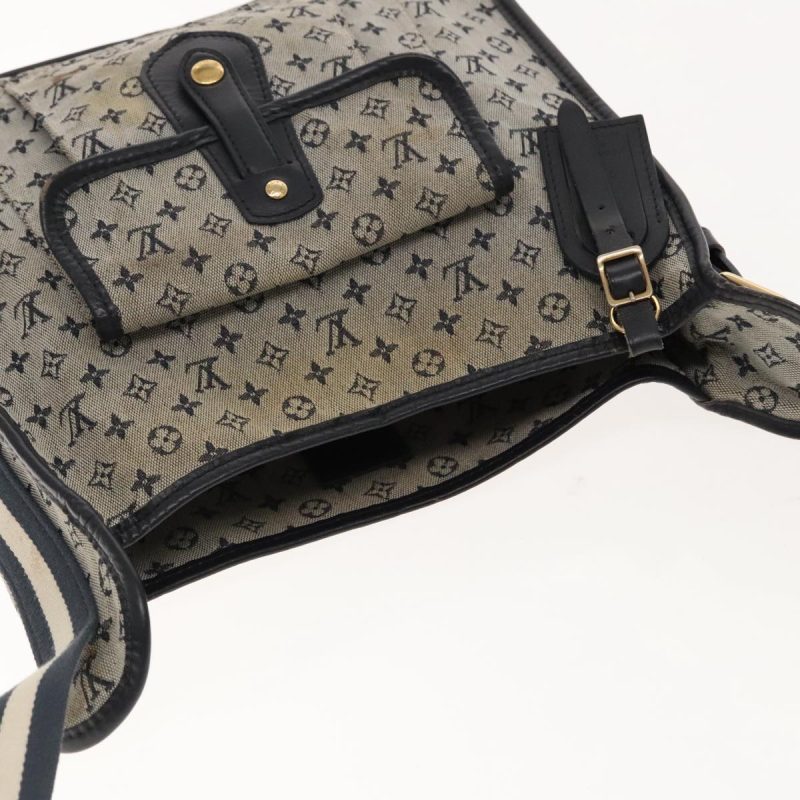 Louis Vuitton Monogram Mini Buzas Marie Kate Shoulder Bag Blue M92320 Auth 94595 - Image 6