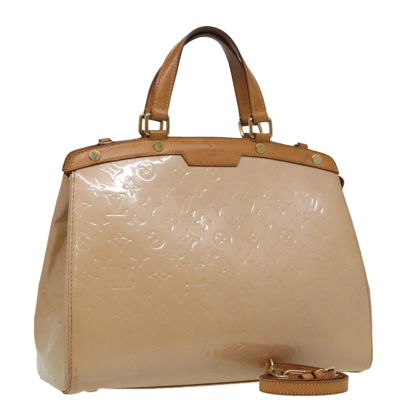 Louis Vuitton Monogram Vernis Blair MM Hand Bag Citrin M90108  94601