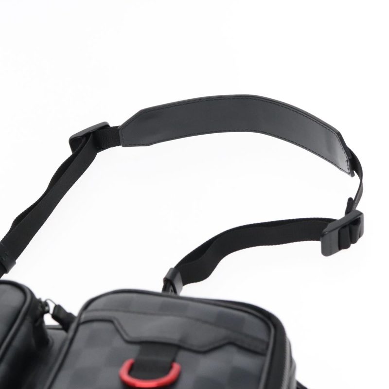 Louis Vuitton Damier Grafitte Utility Messenger Shoulder Bag M40280 Auth 94640A - Image 8