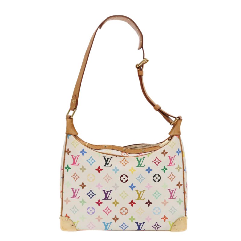 Louis Vuitton Monogram Multicolor Boulogne Shoulder Bag M92660 Auth 94715A - Image 2