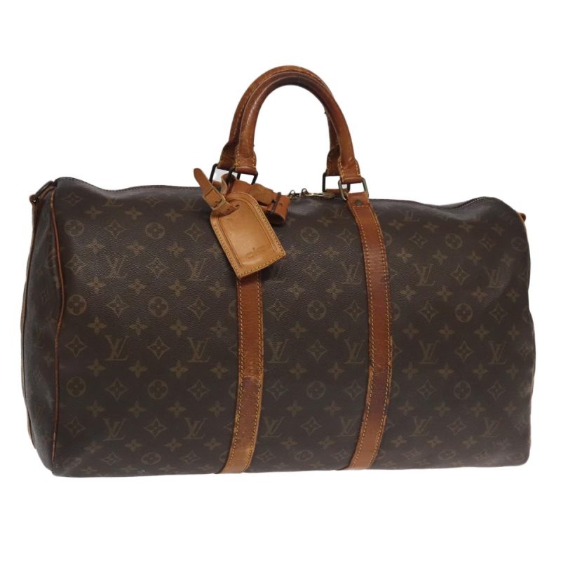 Louis Vuitton Monogram Keepall Bandouliere 50 Boston Bag M41416  94821