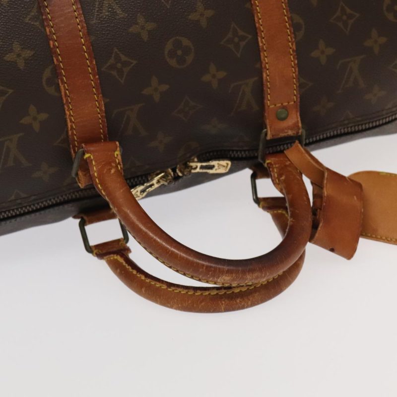 Louis Vuitton Monogram Keepall Bandouliere 50 Boston Bag M41416  94821 - Image 7