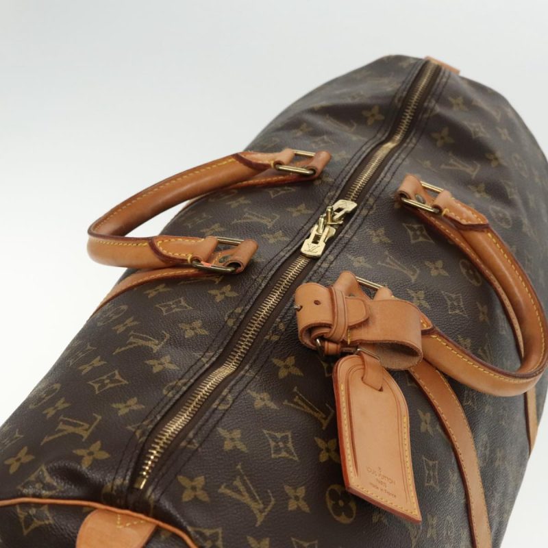 Louis Vuitton Monogram Keepall 55 Boston Bag M41424  94824 - Image 6