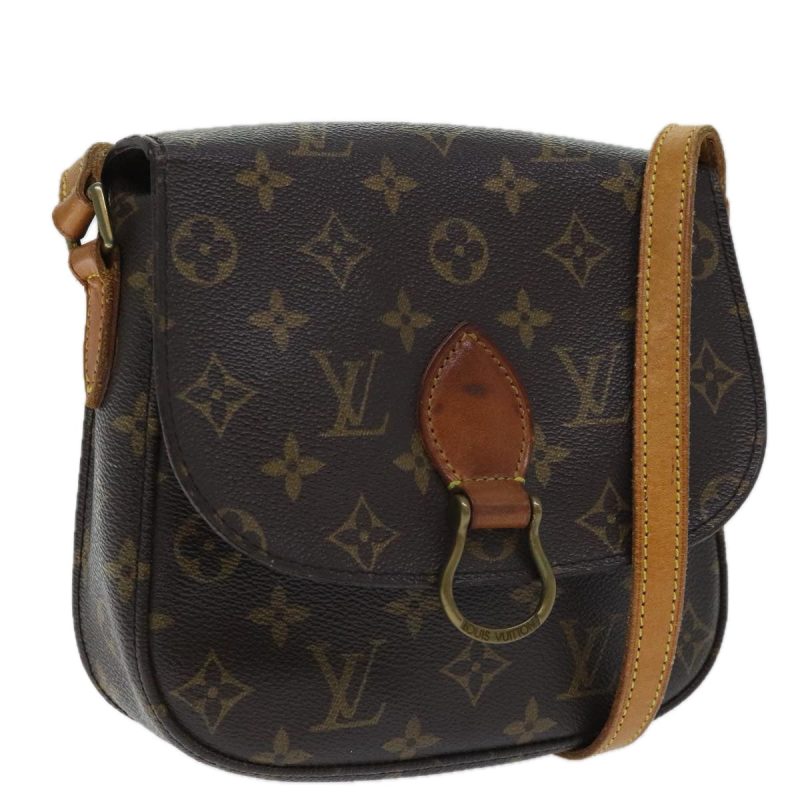 Louis Vuitton Monogram Saint Cloud MM Shoulder Bag M51243  94853